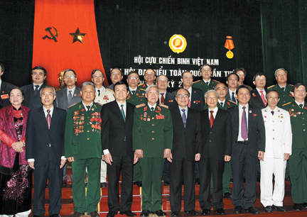 ກອງປະຊຸມໃຫຍ່ສະມາ ຄົມນັກຮົບເກົ່າ ທົ່ວປະເທດຄັ້ງທີ 5